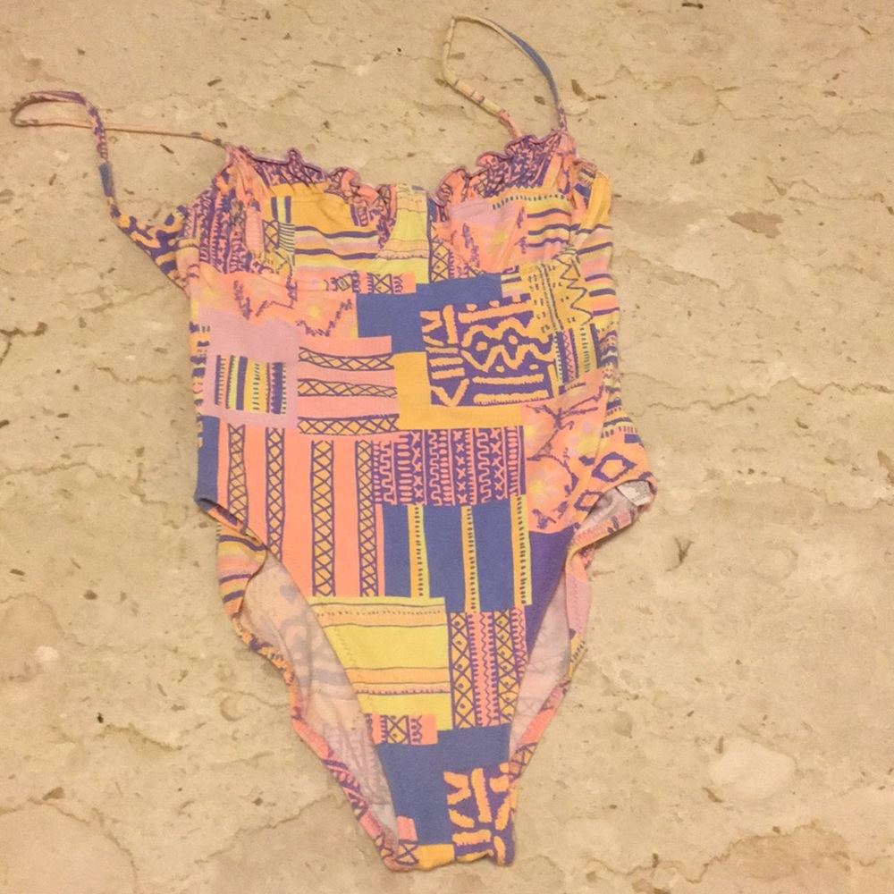 Vintage Coral Bodysuit